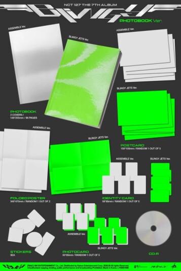 NCT 127 The 7th Album 'Blingy' CD
