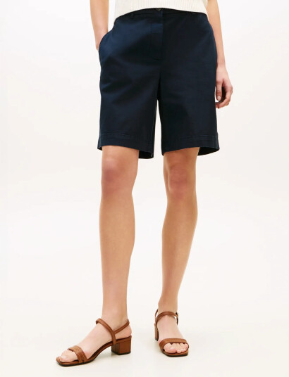 Tommy Hilfiger Co Gmd Blend Chino Short Navy 40 Tommy Hilfiger Co Gmd Blend Chino Short Navy 40