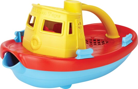 Green Toys Slepebåt Badeleke 6+ Måneder Gul Topp