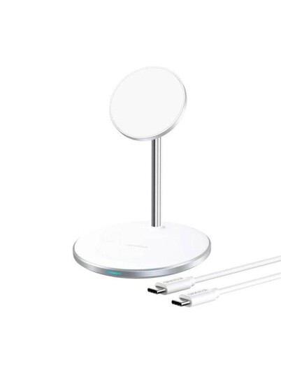 Choetech Wireless charger T581-F with stand (white)