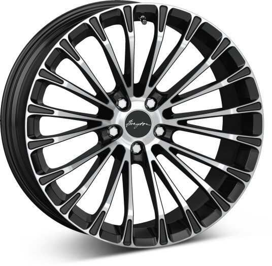 Breyton LS2 M.Blk /Pol 9 x 21 CB66,50 ET41 5/112 9 x 21