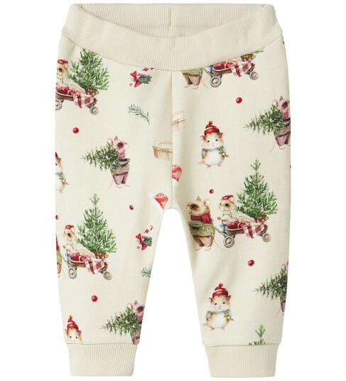 Name It Peyote Melange Nbnrenu Sweat Bukser Bru 62