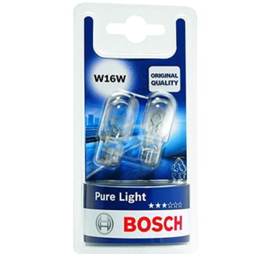 Bosch Pure Light lyspære
sett W16W 1987301049