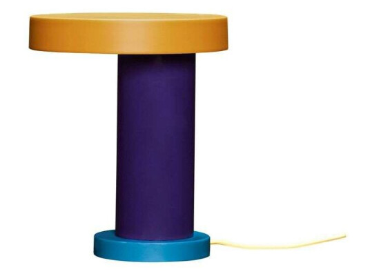 Hübsch Magic Bordlampe Lilla/ Bensin/Oransje/ Gul Hübsch Magic Bordlampe Lilla/ Bensin/Oransje/ Gul