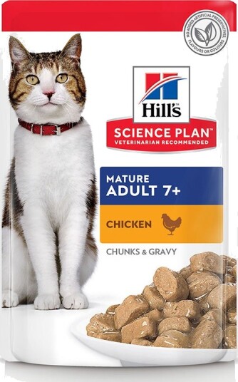 Hill'S Science Plan Våtfôr Science Plan Adult Mature 7+ Kylling 48 X 85 G