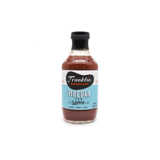 Franklin Barbeque Franklin Vinegar BBQ Sauce 510g Eddik kick med søt undertone. BBQ! Franklin Barbeque Franklin Vinegar BBQ Sauce 510g Eddik kick med søt undertone. BBQ!