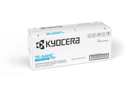 Kyocera Toner Cyan Tk-5405C 10 000 Sider Kyocera Toner Cyan Tk-5405C 10 000 Sider