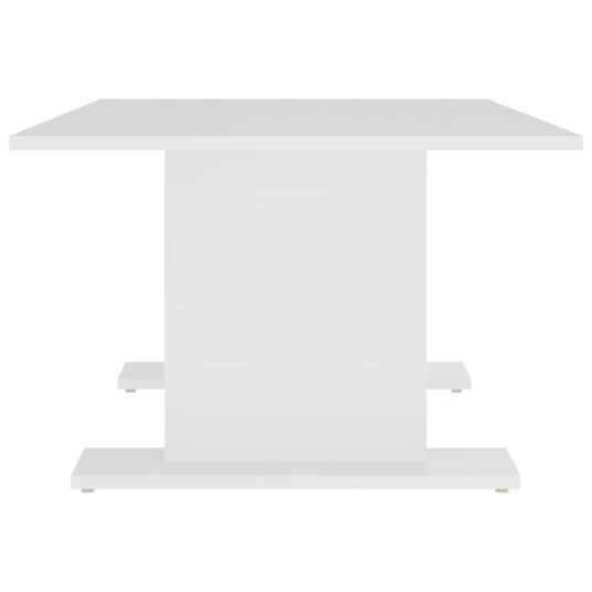 vidaXL Salongbord hvit 103,5x60x40 cm sponplate vidaXL Salongbord hvit 103,5x60x40 cm sponplate