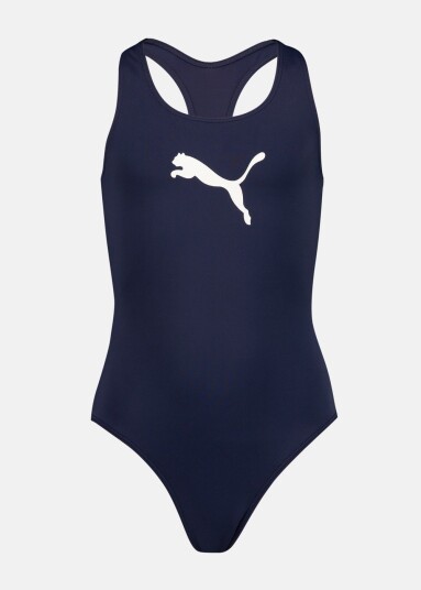 Puma Puma Swim Girls Racerback Swim Navy 128 Badedrakter Puma Puma Swim Girls Racerback Swim Navy 128 Badedrakter