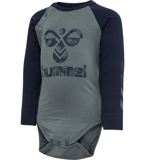 Hummel Body I/e hmlMarcus Uvær 56 Langermet Body Blå