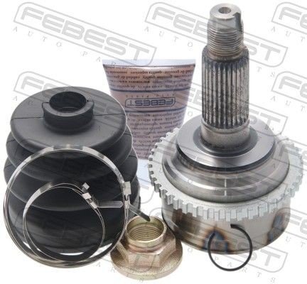 Febest Drivknute drivaksel FEBEST 0510 044A44