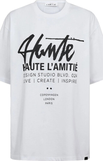 Haute L'Amitié Dame Topper Hvit L,