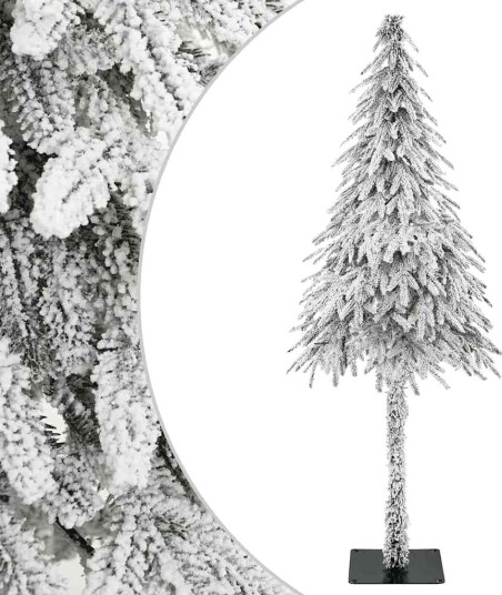  Kunstig juletre Hvit 58 x 58 x 120 cm Plast og metall