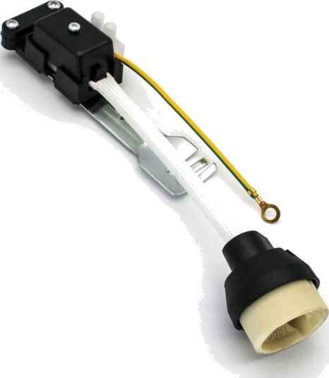 GU10 fatning keramisk med holder til downlight
