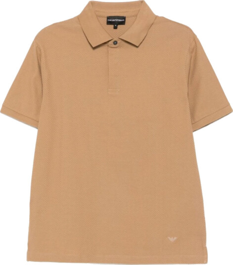 Emporio Armani Herre Topper Brun 3XL,