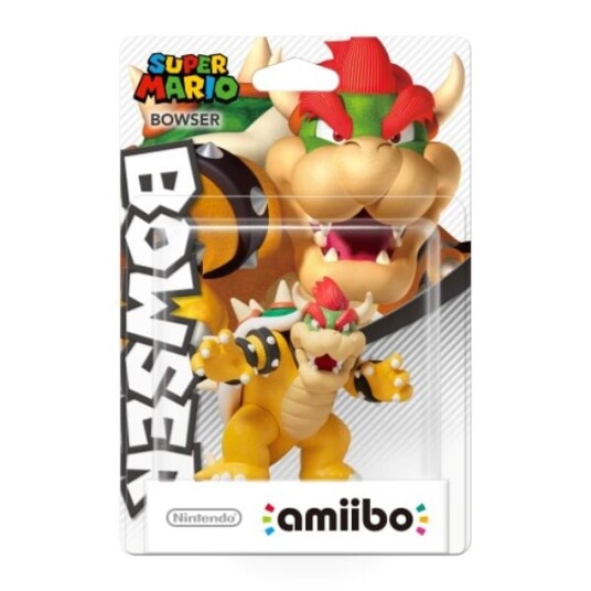 Nintendo Amiibo Bowser Figur Super Mario Bros. NFC Figur til Spillkonsoll