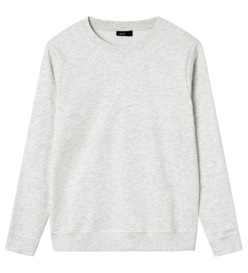 LMTD Nlnnizu Ls Bru O Neck Sweat Noos Grey 146 152