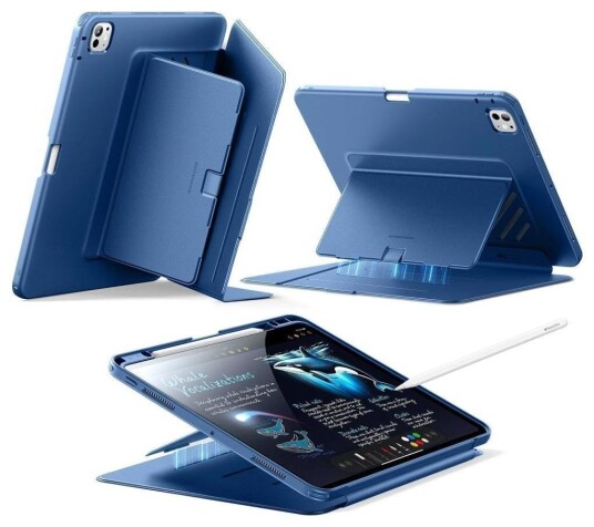 ESR Hybrid Folio deksel til iPad Pro 13" 2024/2025 Blå