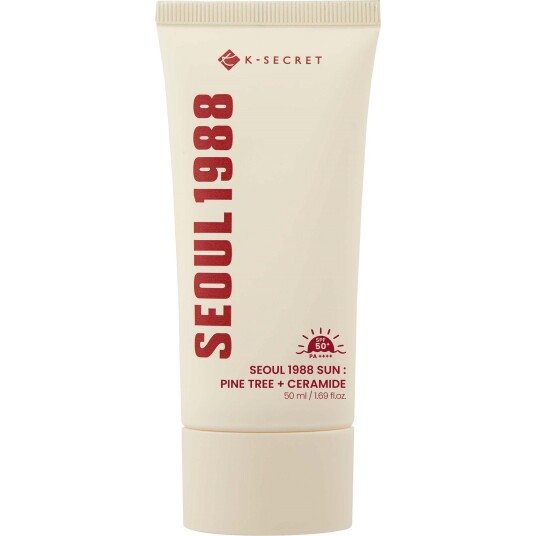 KSECRET SEOUL 1988 Solkrem med Furuekstrakt og Ceramider SPF 50+ 50 ml