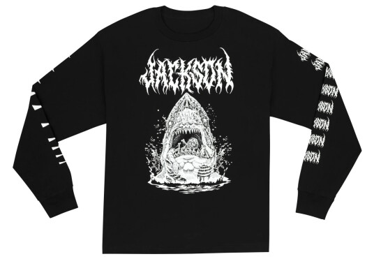Jackson Sharkrot L/S T-Shirt Black S