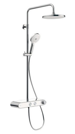 Duravit Shelf 1050 dusjsystem, krom