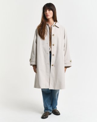 GANT Relaxed Car Coat Cloudy Grey M GANT Relaxed Car Coat Cloudy Grey M