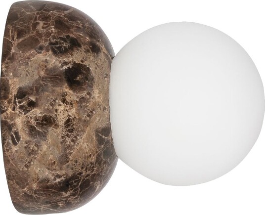 Globen Lighting Vegglampe/taklampe Torrano 13 IP44 Brunbeiset eik Brun Plafonder