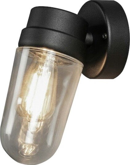 Konstsmide Vega vegglampe E27 sort