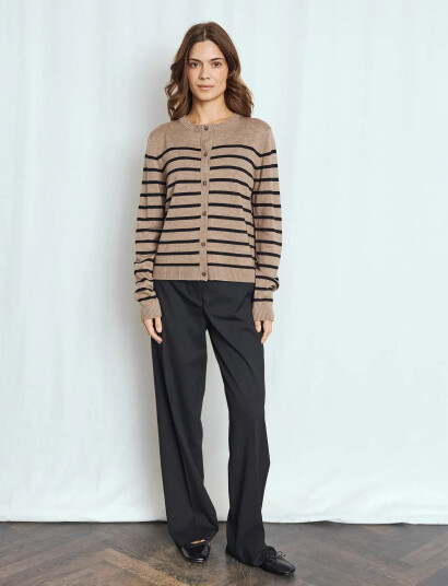 Bruun & Stengade Bs Kjersti Regular Fit Knitwear - Brown - L Bruun & Stengade Bs Kjersti Regular Fit Knitwear - Brown - L