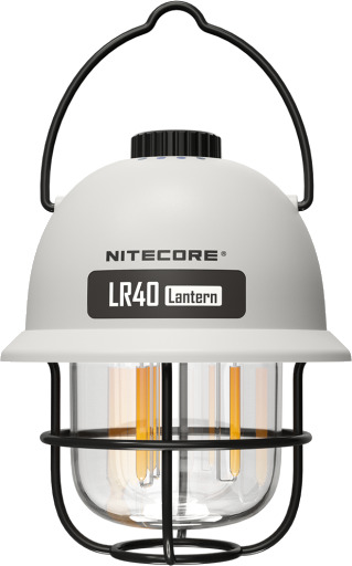 Nitecore oppladbar lanterne hvit Nitecore oppladbar lanterne hvit
