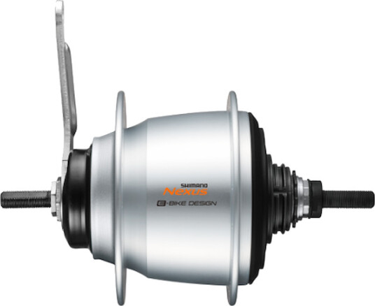 Shimano nexus baknav med 5 gear 187mm aksel til 32 eiker sølv SG-C7050-5C med fotbremse