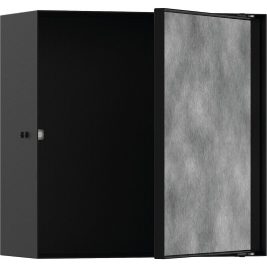 Hansgrohe XtraStoris Rock Nisje 30x30x14 cm Sort Matt