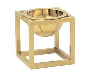 Audo - Kubus Bowl Mini Brass Copenhagen