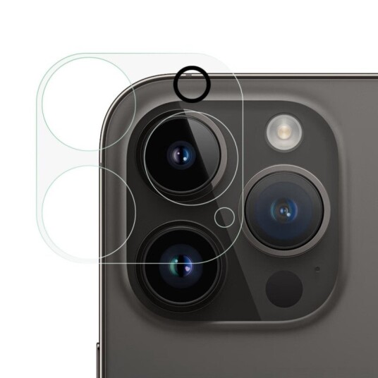 Oem iPhone 14 Pro Linsebeskytter – 9H Herdet Glass Oem iPhone 14 Pro Linsebeskytter – 9H Herdet Glass