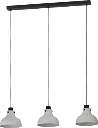 Eglo Matlock Langbordlampe 3Xe27 L900 Grå Eglo Matlock Langbordlampe 3Xe27 L900 Grå