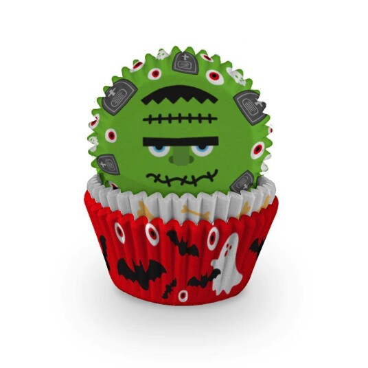 Muffinsformer Halloween Figurer Pk/60 
