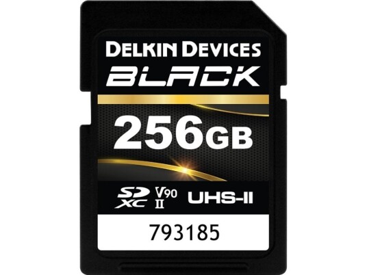 Delkin Sdxc Black Rugged Uhs-Ii V90 U3 C10 R300/W250 256Gb 256Gb Sdxc Uhs-Ii Memory Card