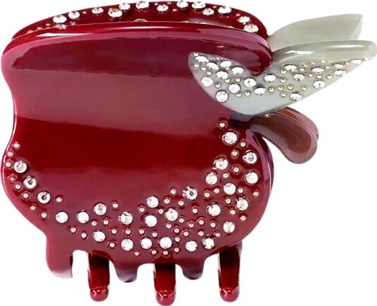 Maanesten Abelta Hairclaw Cherry   Burgundy   ONE SIZE