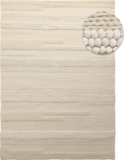 Ullteppe   Almaty krem Størrelse: 200 x 290 cm