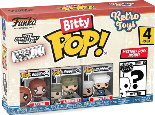 FUNKO Bitty POP!: Retro Toys GI Joe 4Pack
