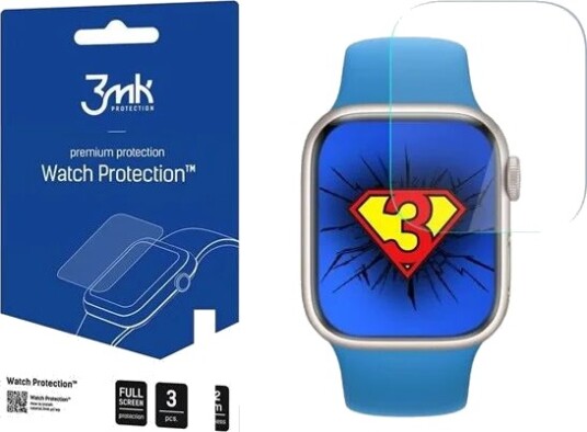 3Mk ARC+ Skjermbeskytter til Apple Watch 7 41mm