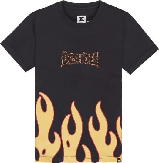 DC Dc Burning Diamonds Hss Yth   Black   140