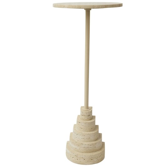 AYTM SOLUM Sidebord H78 Lys Sand/travertin AYTM SOLUM Sidebord H78 Lys Sand/travertin