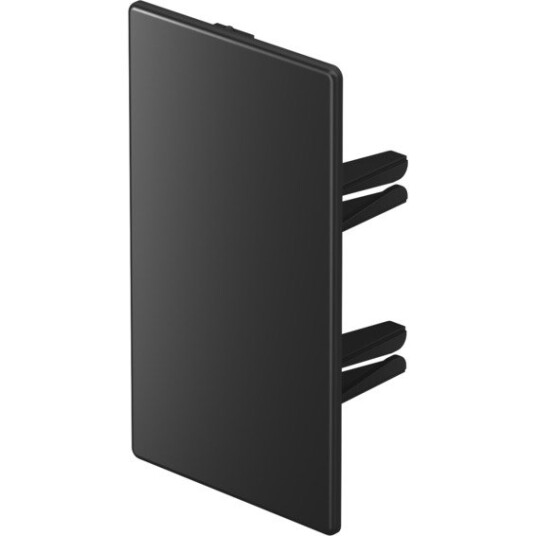 OBO BETTERMANN Endestykke For Kanal WDK60110SW Sort