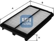 UFI 30.326.00 Luftfilter