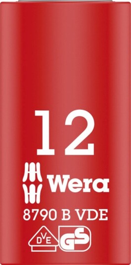 Wera Pipesett Zyklop Vde Isolert 12 × 46, 3/8"