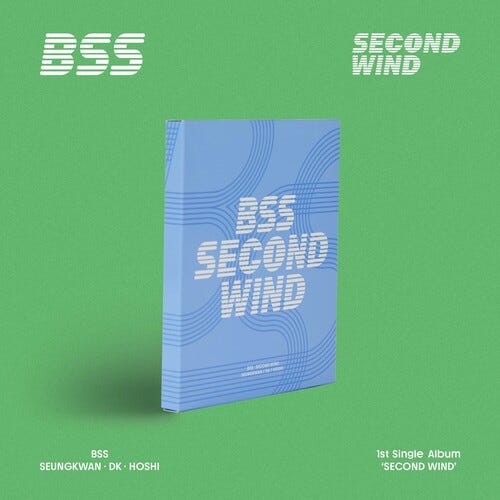 BSS 1st Single Album 'second Wind' CD BSS 1st Single Album 'second Wind' CD