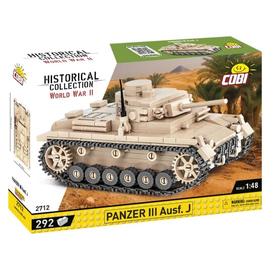 Cobi Historical Collection Byggesett 297 Deler Panzer Iii