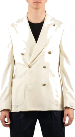 Paoloni Herre Jakker Beige S, Paoloni Herre Jakker Beige S,