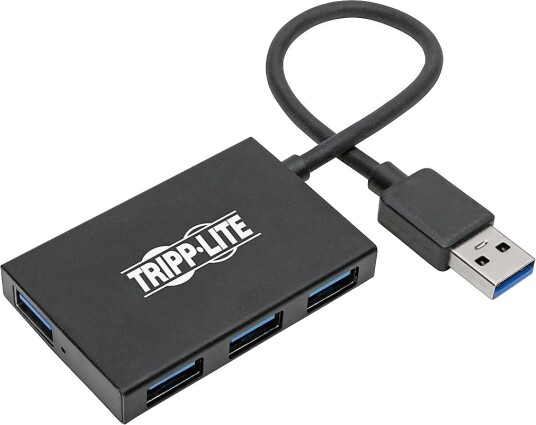 Tripp Lite U360-004-4A-AL USB-A Dokkingstasjon 4x USB-A USB 3.2 Gen 1 Tripp Lite U360-004-4A-AL USB-A Dokkingstasjon 4x USB-A USB 3.2 Gen 1